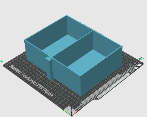 aufgeräumt system fett max split zeichnen stil 1 entworfen körper by totales chaos 3d drucker zubehör bambu box lager x1c p1p p1s a1 a1mini ams 3d print model - Mito3D