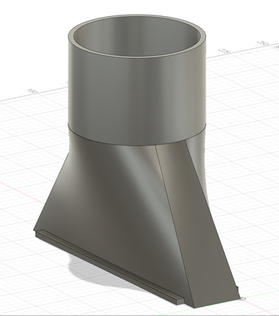 xherramienta m1 puerta implementación by bogiwogi11 herramientas máquina láser cortador aire circulación 3d print model - Mito3D