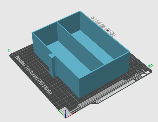 aufgeräumt system fett max split zeichnen stil 2 entworfen körper by totales chaos 3d drucker zubehör bambu x1c lager box p1p p1s a1mini a1 3d print model - Mito3D