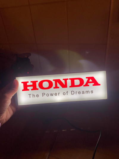 honda lightbox by atelier1996 domestico arredamento guidato motore motociclo 3d print model - Mito3D