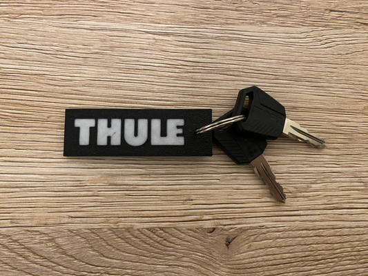 thule logo portachiavi by kpp utensili organizzatori chiave 3d print model - Mito3D