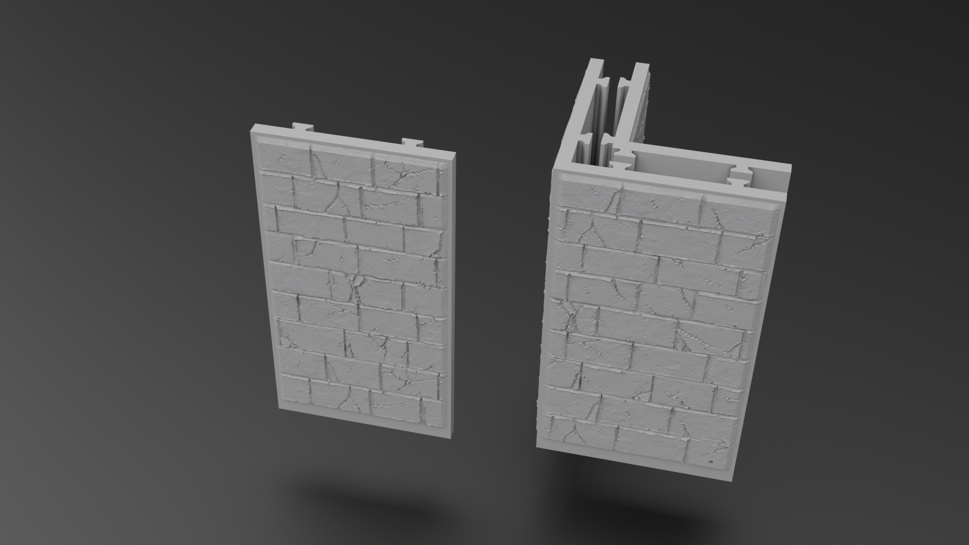 dnd terrain calcul château briques texture by bataille deancz jouets jeux planche dndterrain dndtiles carrelage marteau guerre modulaire 3D print model - Mito3D