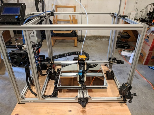 p2020 3d drucker by väter freundlich roboter co teile geeetech cr10 fusion360 tpu basteln petg 3dprinter noctua e3dv6 12v 3dprinterparts makerbot thingiverse direktantrieb 2020extrusion aluminiumextrusion vslot kabelkette schleppkette 3d print model - Mito3D