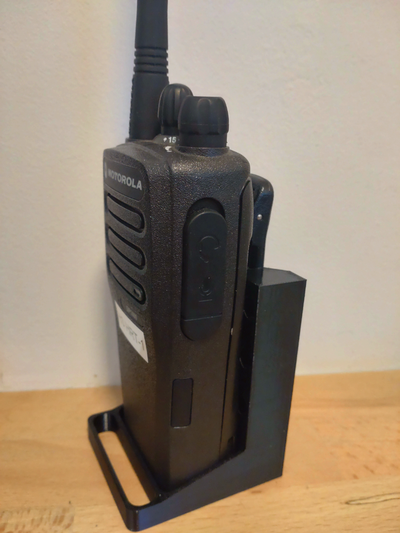 motorola dp1400 mauer montieren by philipp19 hobby diy hrt handheld radio 3d print model - Mito3D