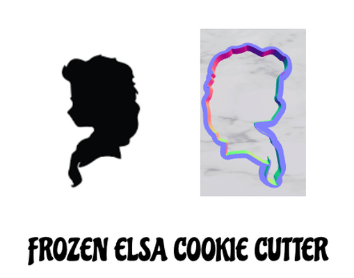 frozen elsa cookie cutter by goldiesvinyl household house models disney clay 3d print model - Mito3D