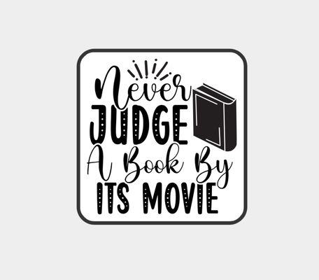 funny sign book lover gift idea by 3d prints week art signs & logos silly movie cute game room reading library man cave reader wall 2d 3d print model - Mito3D