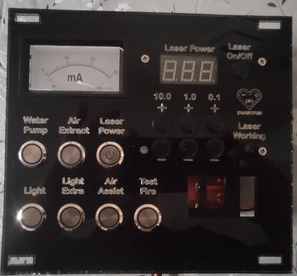 k40 panel by objetivodivertido bricolaje diy pasatiempo láser corte laser modificación reconstruir reemplazo potenciar 3d print model - Mito3D