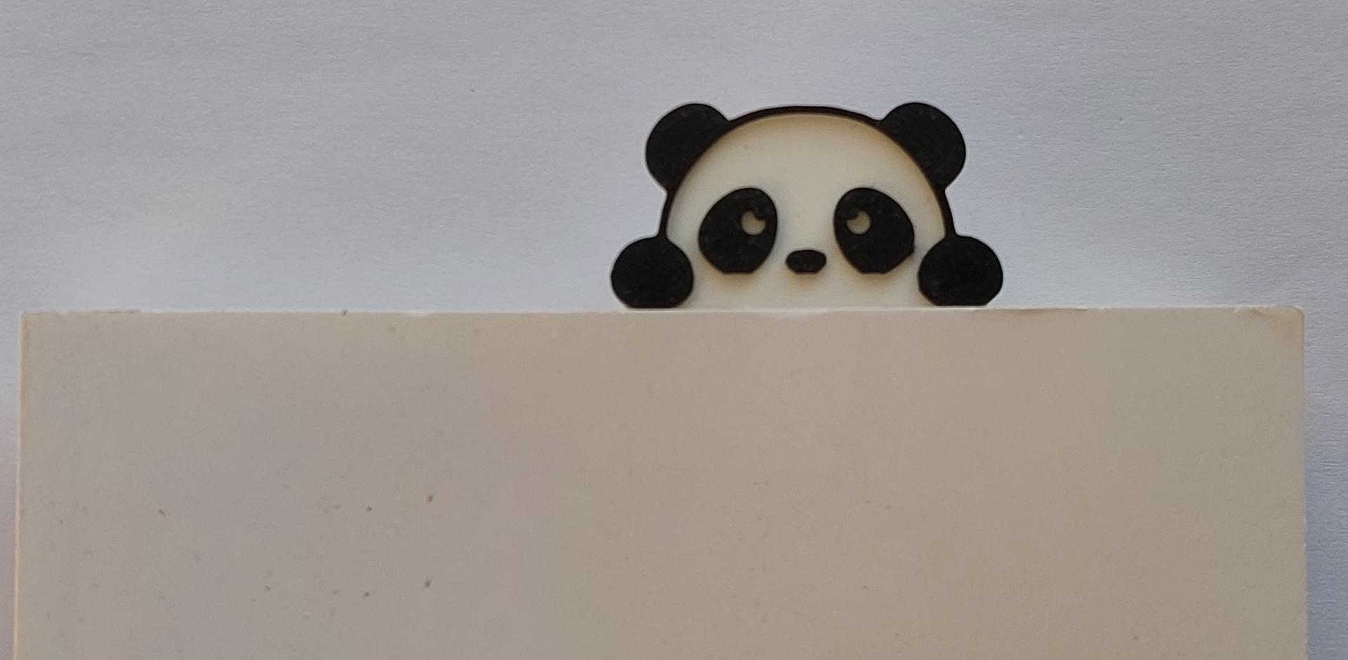 lesezeichen gucken panda ams bereit by swiss 3dprinter werkzeuge veranstalter buch niedlich spaß 3D print model - Mito3D