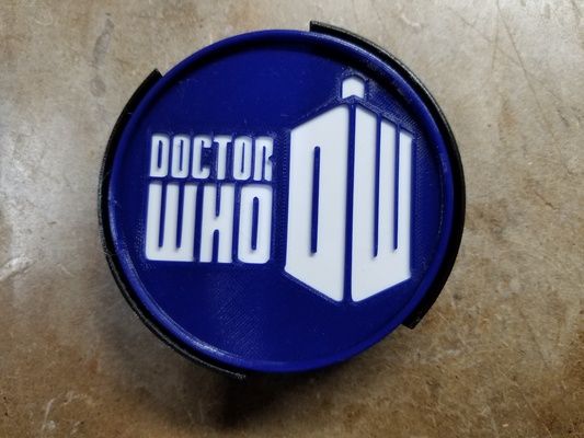 arzt who untersetzer by technik reichweite haushalt haus modelle doctor who thingiverse tardis 3d print model - Mito3D