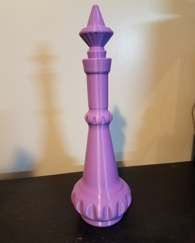 i dream of jeannie by tech outreach art models bottle lamp genie idreamofjeanie 3d print model - Mito3D