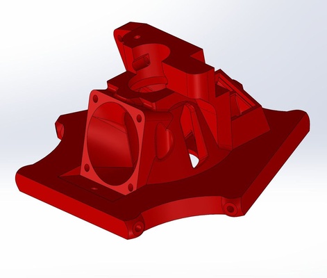 efetor anycubic predador e3d v6 vulcão hotend 5015 ventilador by rosch8 3d impressora partes cúbico e3dv6 preadator 3d print model - Mito3D