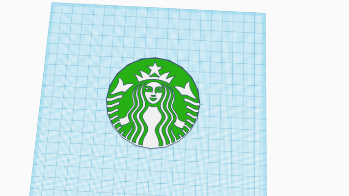 starbucks coaster by coolcoasters art panneaux logos 3d print model - Mito3D