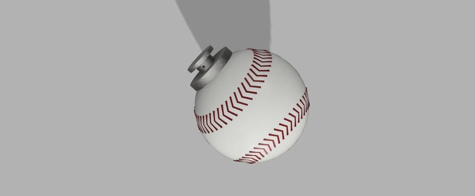 baseball bomba mano by tech sensibilizzazione oggetti scena cosplay replica arma thingiverse fallout4 baseball2045 3d print model - Mito3D