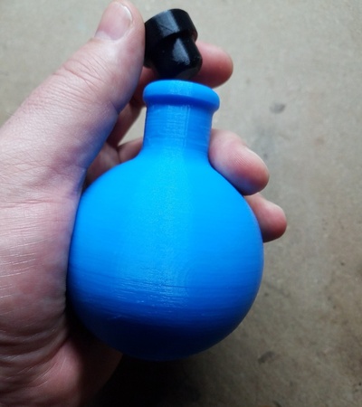 potion bottle health mana stamina by tech outreach props & cosplays magicpotionbottle thingiverse 3d print model - Mito3D