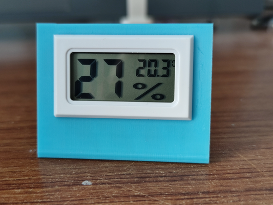 higrotermógrafo apoyo by pasatiempo bricolaje diy electrónica temperatura termómetro 3d print model - Mito3D