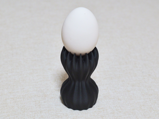 egg stand by 9percent household decor eggstand eggholder 3d print model - Mito3D