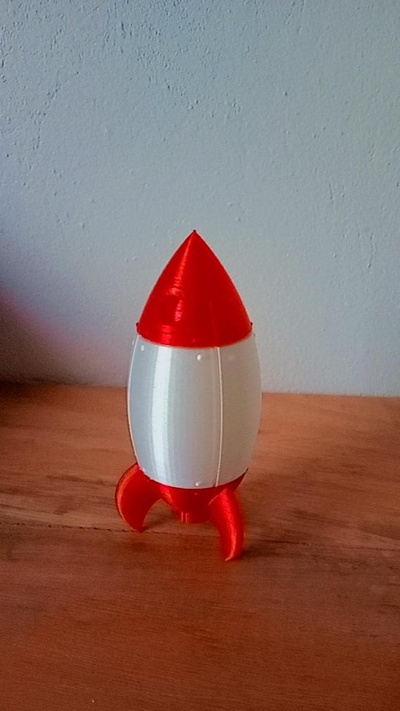 razzo by g gili miniature spazio navicella spaziale space shuttle 3d print model - Mito3D