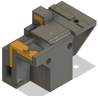 caca chute ratrig core 3 1 changeur d'outils by mhoellwarth 3d imprimante accessoires ratrigvcore ratrigvcore3 3d print model - Mito3D