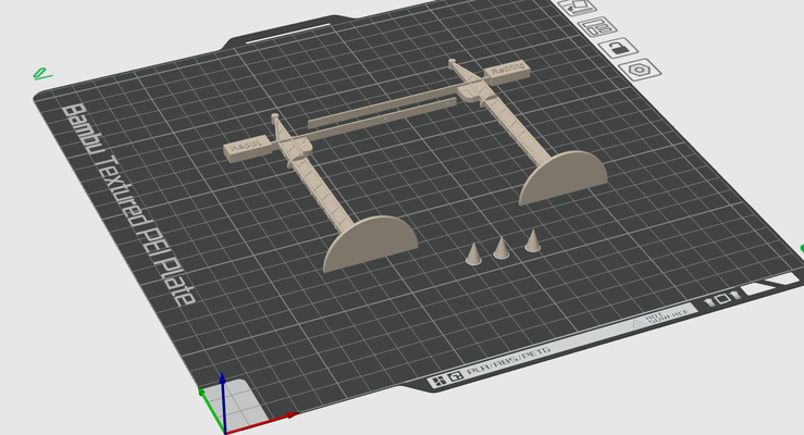 glücklich ruhestand turm kran kuchen topper neu gemischt by liam gan kunst modelle pensionierung 3d print model - Mito3D