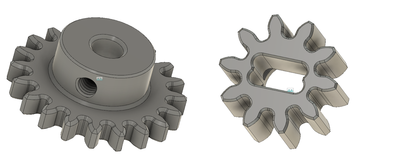 toolchanger servo-gear e3d-toolchanger style by mhoellwarth 3d printer parts e3d ratrig ratrigvcore ratrigvcore3 gear 3D print model - Mito3D