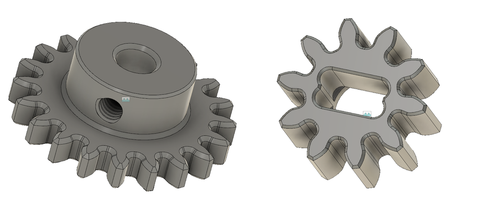 toolchanger servo-gear e3d-toolchanger style by mhoellwarth 3d printer parts e3d ratrig ratrigvcore ratrigvcore3 gear 3d print model - Mito3D