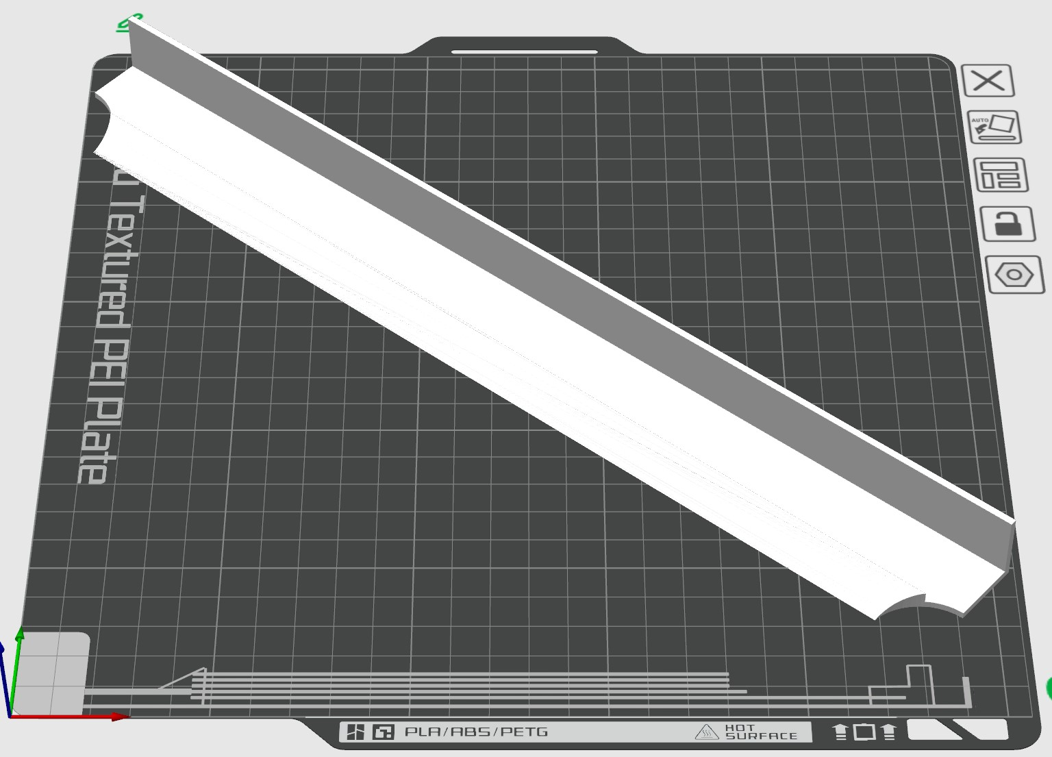 bambulab interne gaspillage nettoyeur 315mm remix x1 by jeanjean3d 3d imprimante accessoires séries 3D print model - Mito3D