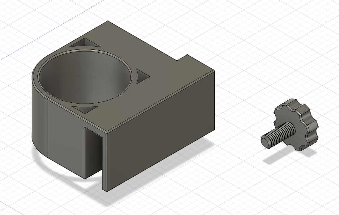 co2 bottle soporte cocina cajón by fbeutler casa modelos botella flujo soda 3D print model - Mito3D