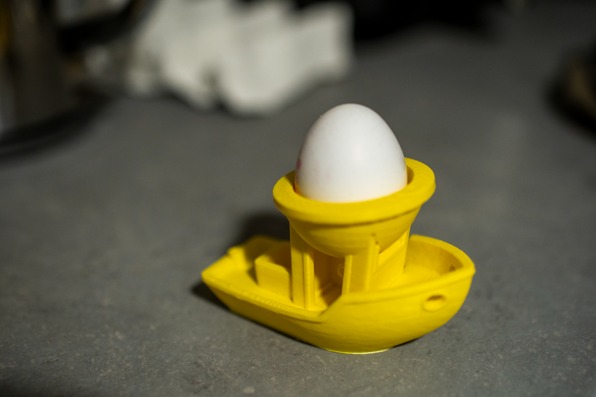 benchy egg cup by 3dprintwellcouk household house models kitchen viral mashup hack benchmark print 3D print model - Mito3D