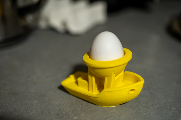 benchy egg cup by 3dprintwellcouk household house models kitchen viral mashup hack benchmark print 3d print model - Mito3D