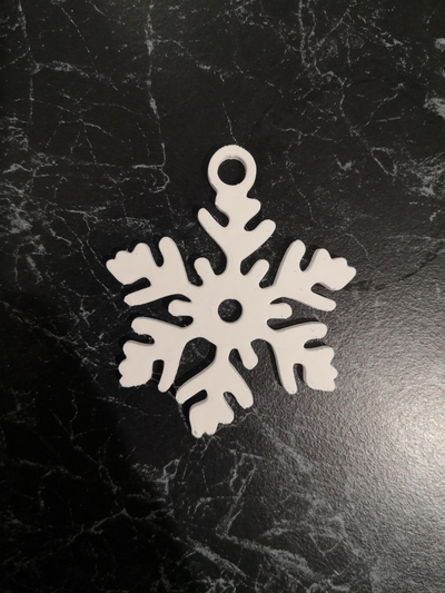 copo nieve by preco3dprint casa decoración snow navidad árbol ornamento nevada navidad cristo arete vacaciones invierno 3d print model - Mito3D