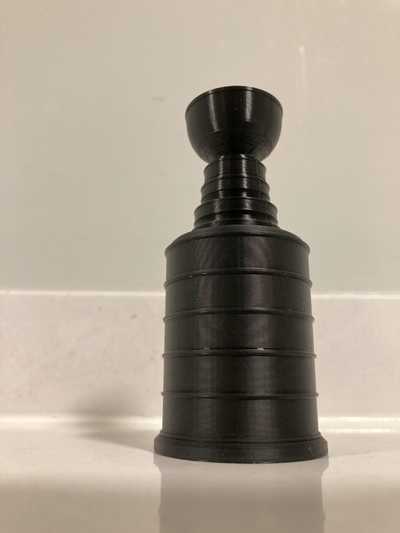 stanley cup nhl trophy optional drinking glass by hruss24 miniatures hockey shotglass 3d print model - Mito3D