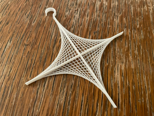 mathematical ornament star by timothyst household decor christmas decoration hang 3d print model - Mito3D