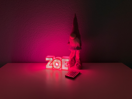 led lámpara zoe by 3d deco casa decoración 3d print model - Mito3D