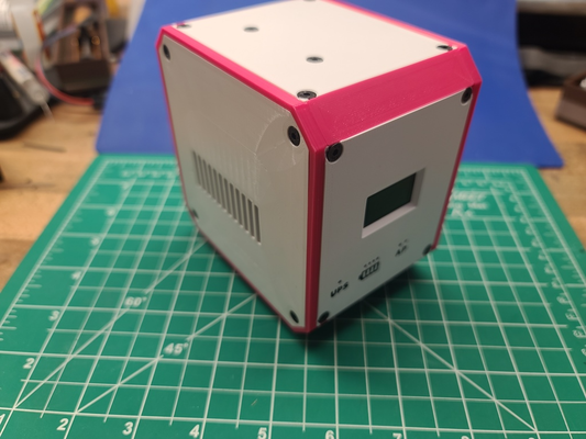 mini cabeza frambuesa pi 4 servidor caja by nomad07 pasatiempo bricolaje diy caso funda 4b suministro 3d print model - Mito3D