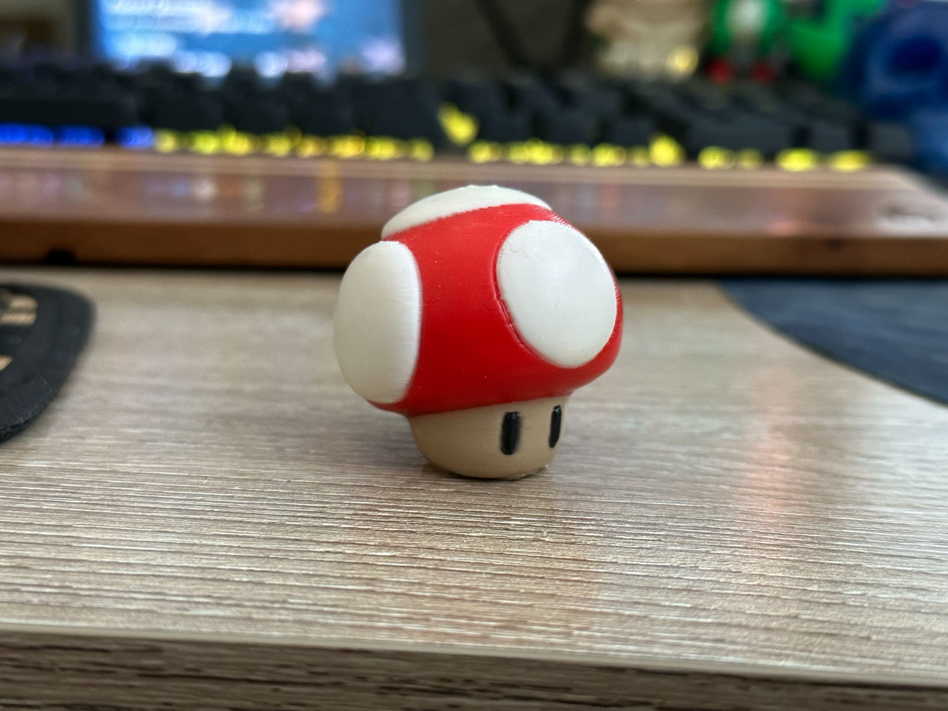 mario toad mushroom head remixed by merophosis toys & games characters 3D print model - Mito3D