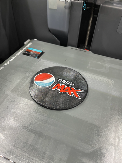 pepsi max bardak altlığı by top adam sanat modeller i̇çmek parti dekorasyon 3d print model - Mito3D