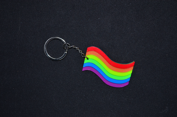 keychain lgtbiq+ by mike 3d printer accessories 3d print model - Mito3D