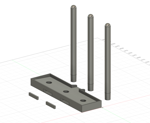 utensile asciuga borracce by f5pdtxstv8 domestico casa modelli cucina lavandino gadget 3d print model - Mito3D