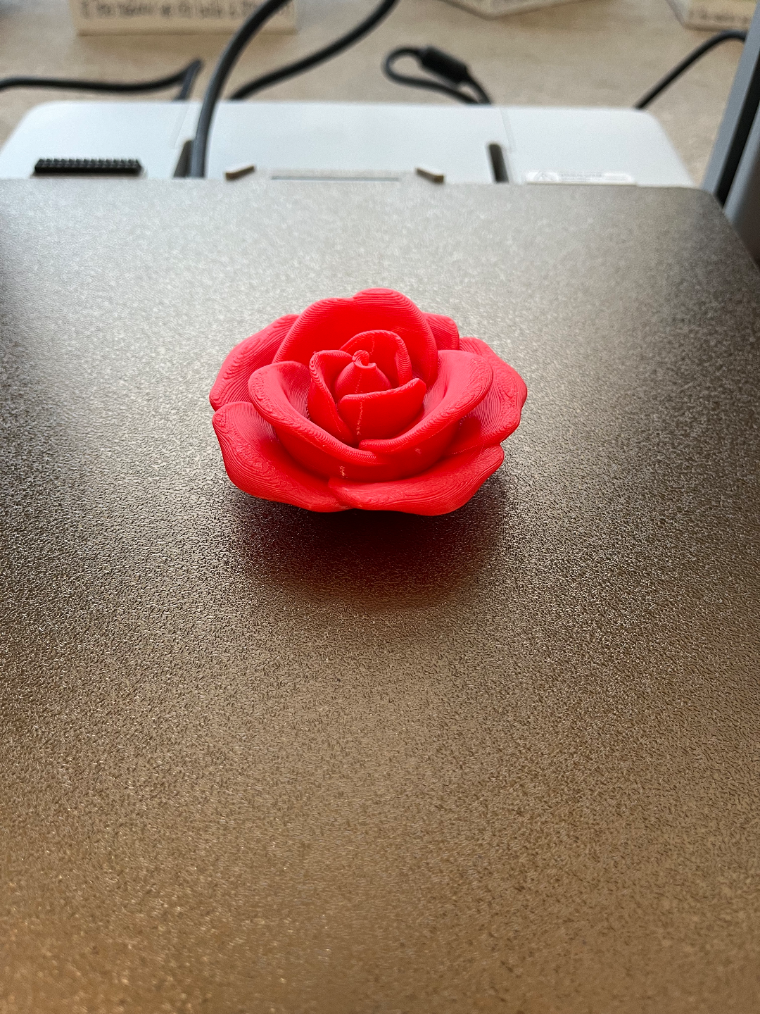 rosa by è menzionato domestico arredamento rose fiore fiori san valentino matrimonio realistico fidanzato 3D print model - Mito3D