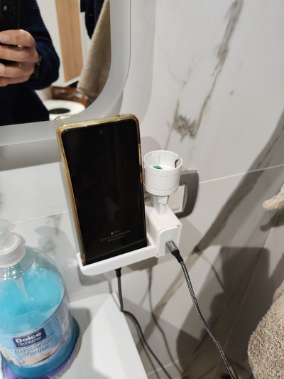 supporto charge cellulare by alecchi2002 loisir diy bagno quai gare lit bébé 3d print model - Mito3D