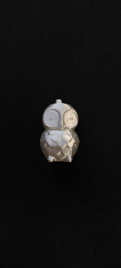 owl keychain eulenschl sselanh nger by g-enemy miniatures animals small 3d print model - Mito3D