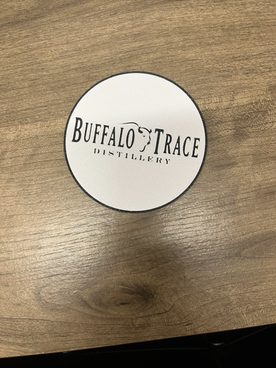 buffle trace coaster by cf3d dessins ménage maison modèles caboteur buffles 3d print model - Mito3D