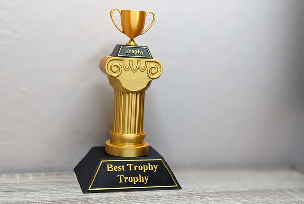 trophée by 3dylan art sculptures prix gagnant gagner 3d print model - Mito3D