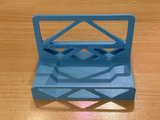 gravedad corte board holder by mimil casa modelos tablero estante soporte 3d print model - Mito3D