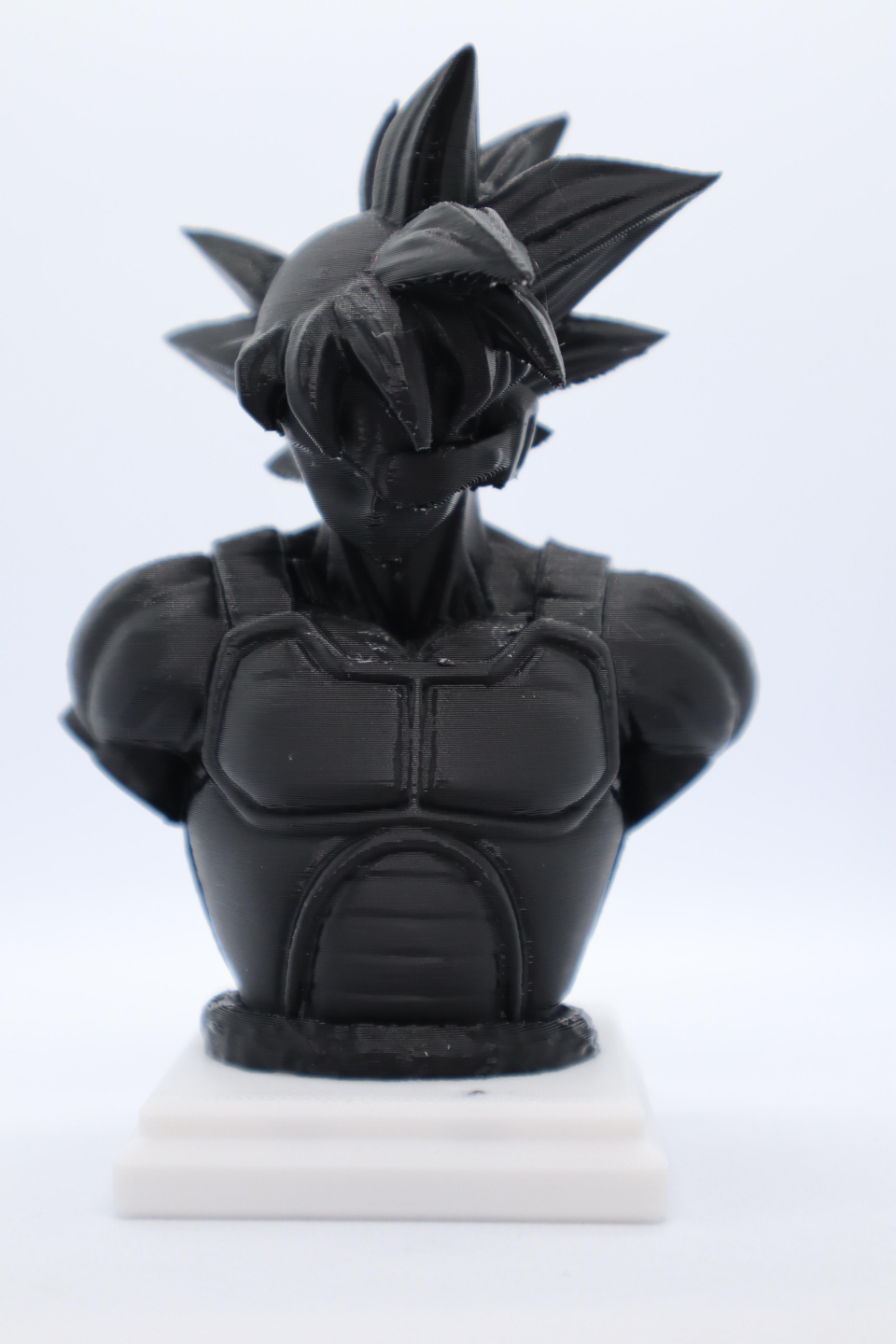 bardock busto by tarik77 arte esculturas goku esfera dragón continuar pelota z dbz película padre saiyajin escultura 3D print model - Mito3D