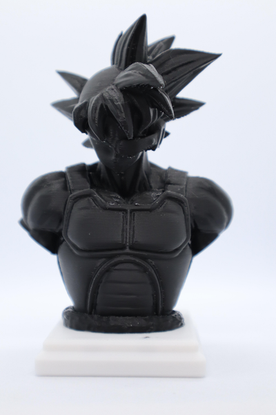 bardock buste by tarik77 art sculptures goku dragon ball dragon balle dbz film père saiyan sculpture 3d print model - Mito3D