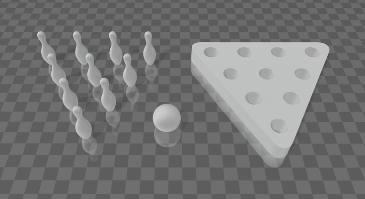 table bowling by contra jouets jeux amusement 3d print model - Mito3D