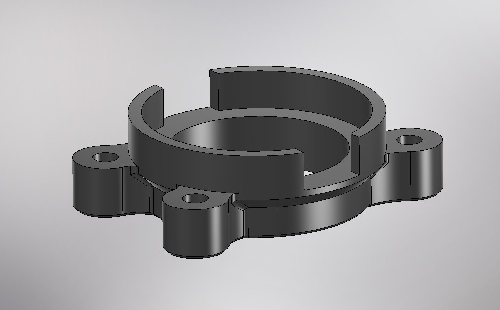 12v diaframma pompa rs 385 staffa by potentefisico passatempo fai 3D print model - Mito3D