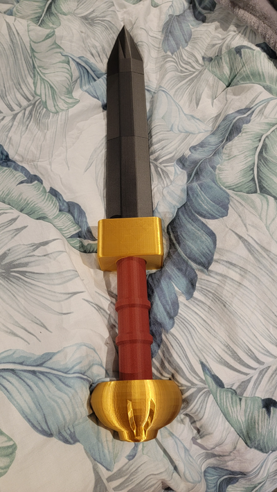 gladius by johnbabner props & cosplays replica weapon 3d print model - Mito3D