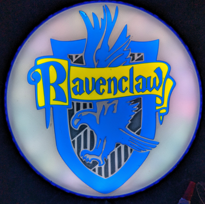 ravenclaw cresta by mjharrop arte señales logos harry alfarero harrypotter j k rowling racvenclaw casa caja ligera ligero crestas cuervo garra 3d print model - Mito3D